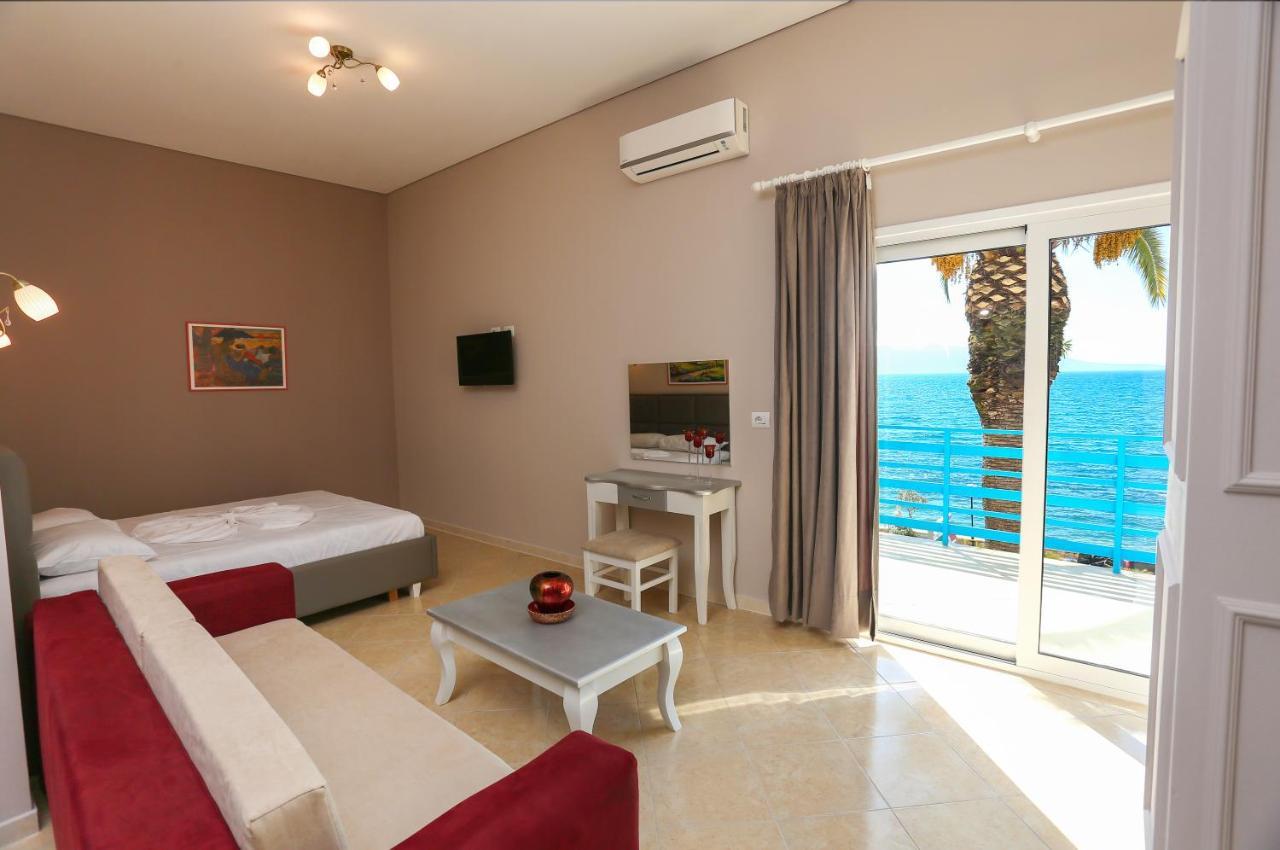 Apartments Serxhio Sarande Bagian luar foto