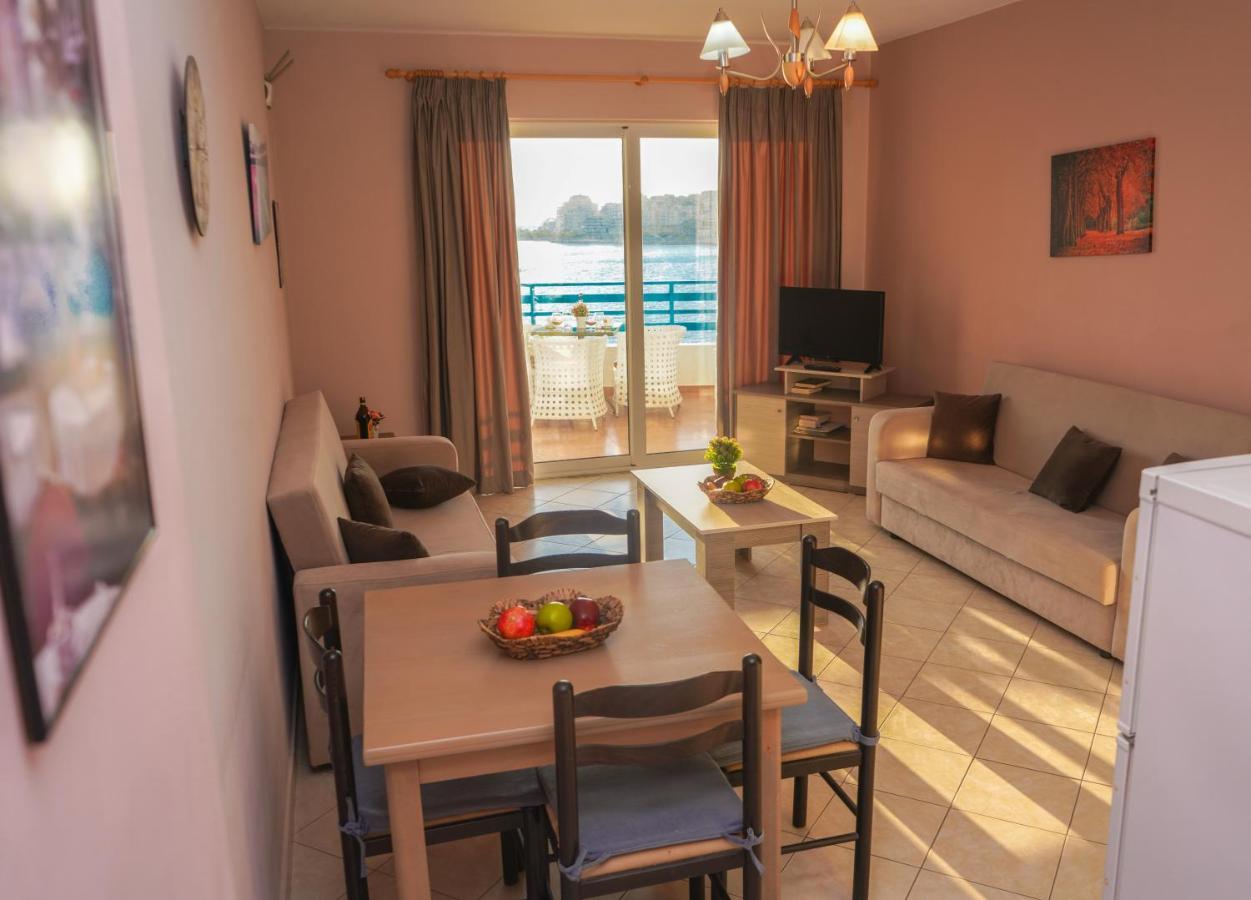 Apartments Serxhio Sarande Bagian luar foto